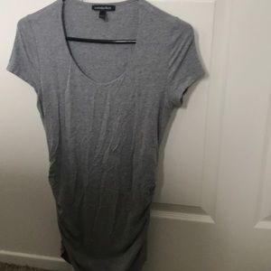 Grey maternity tee